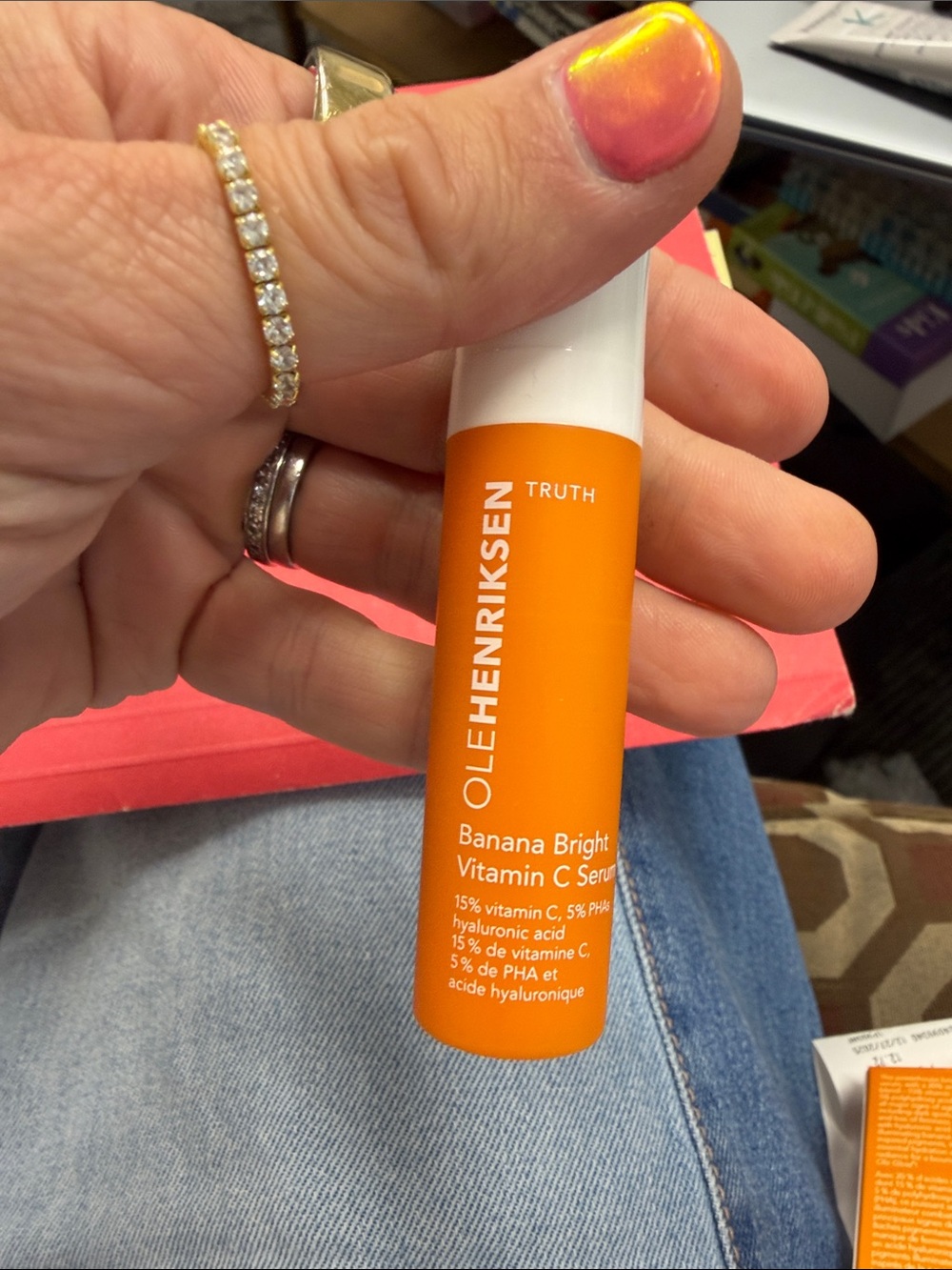 Olehenriksen Strength Trainer peptide boost moisturizer/ vitamin C serum - Picture 15 of 16